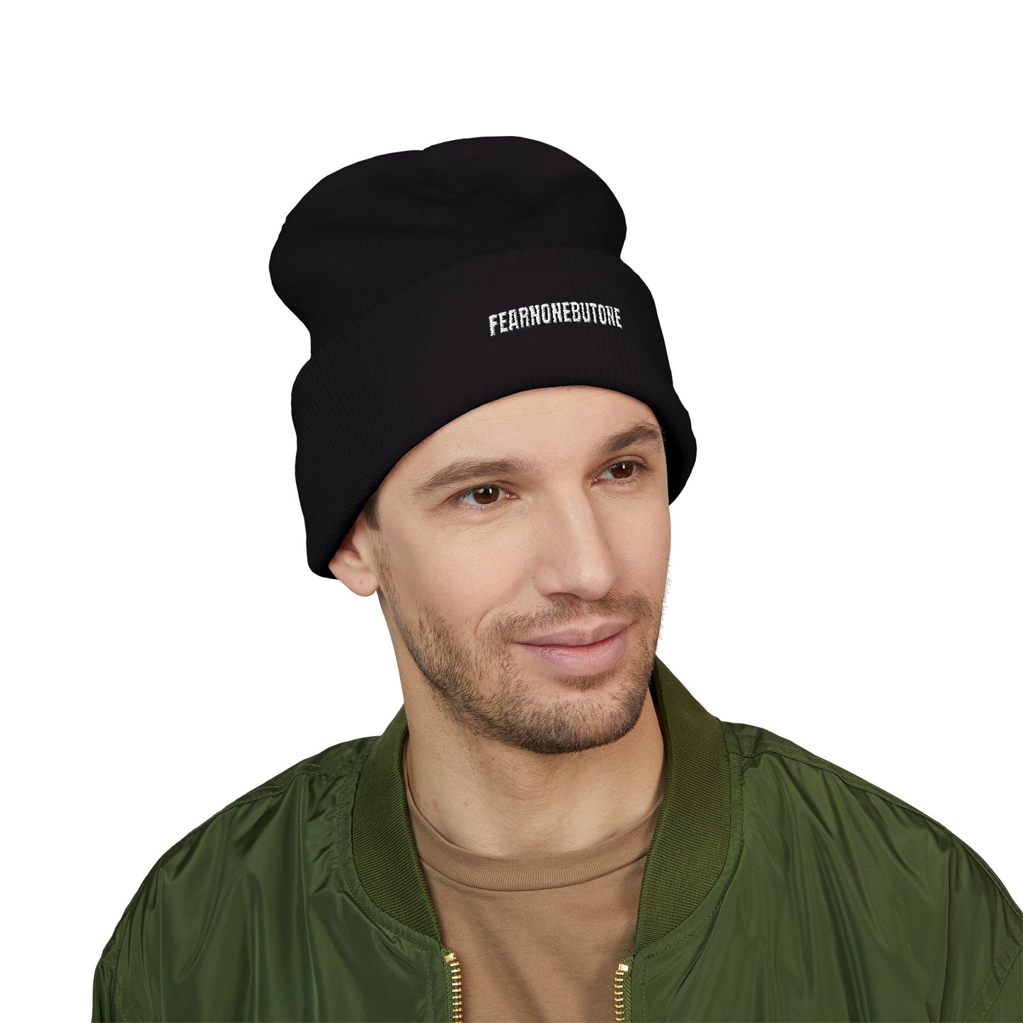 FNB-ONE Classic Embroidered Cuffed Beanie