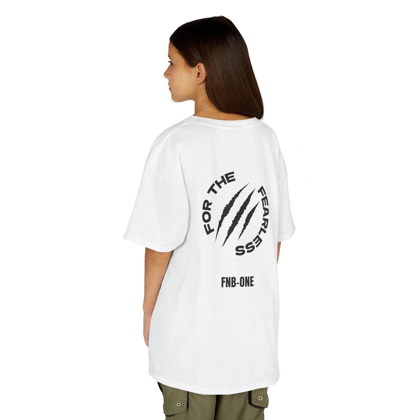 FNB-ONE Fearless Kids Heavy Cotton™ Tee - Bold Statement T-Shirt