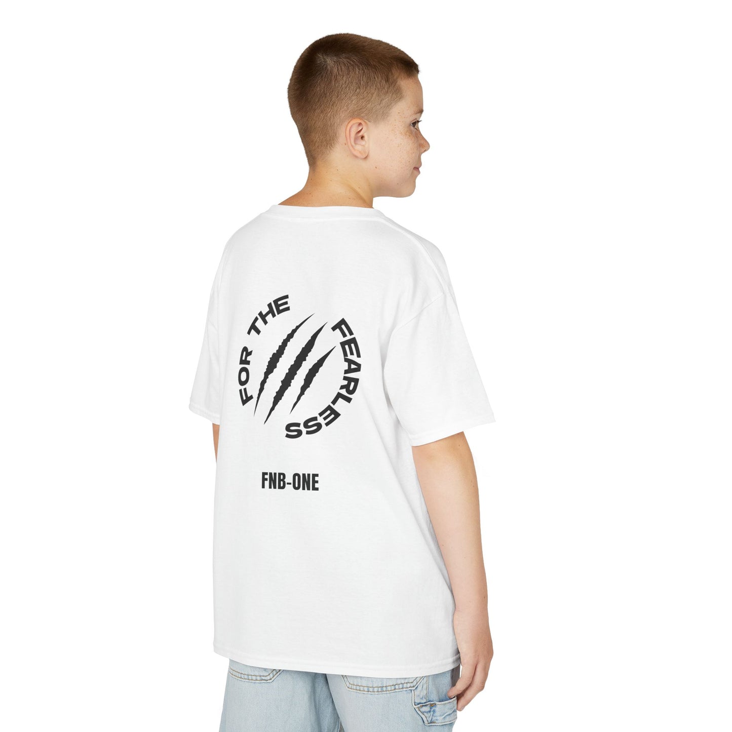 FNB-ONE Fearless Kids Heavy Cotton™ Tee - Bold Statement T-Shirt