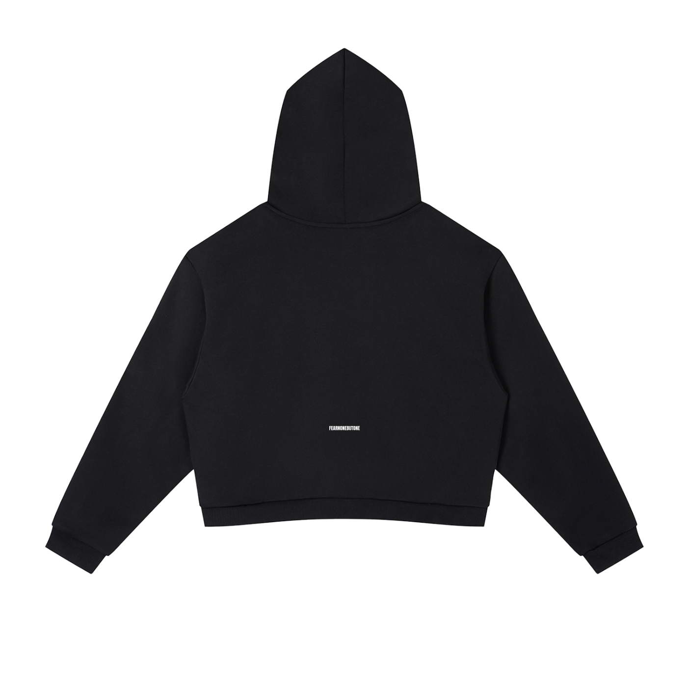 Side Stripe Cropped Hoodie