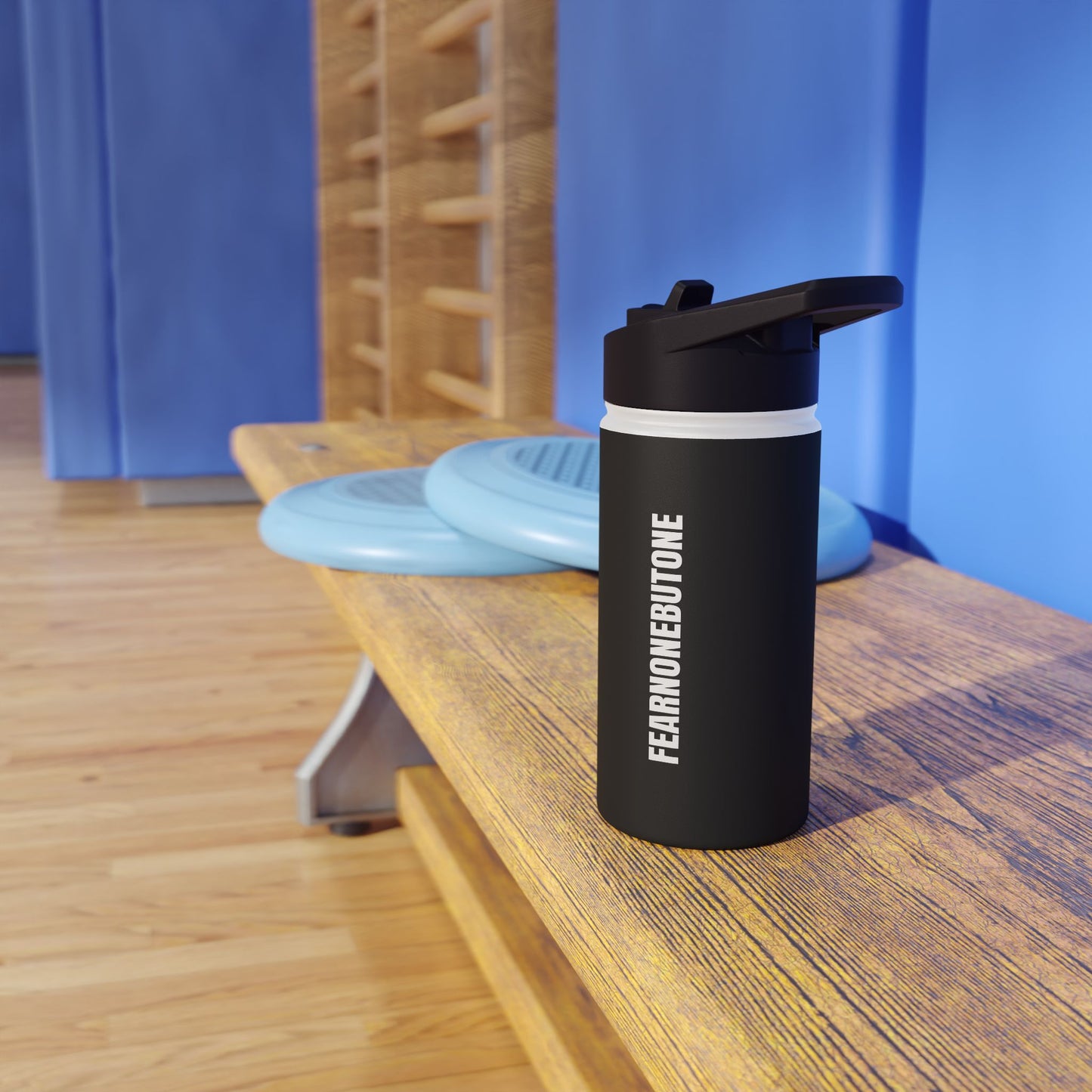 FNB-ONE Gym Stainless Steel Water Bottle Design