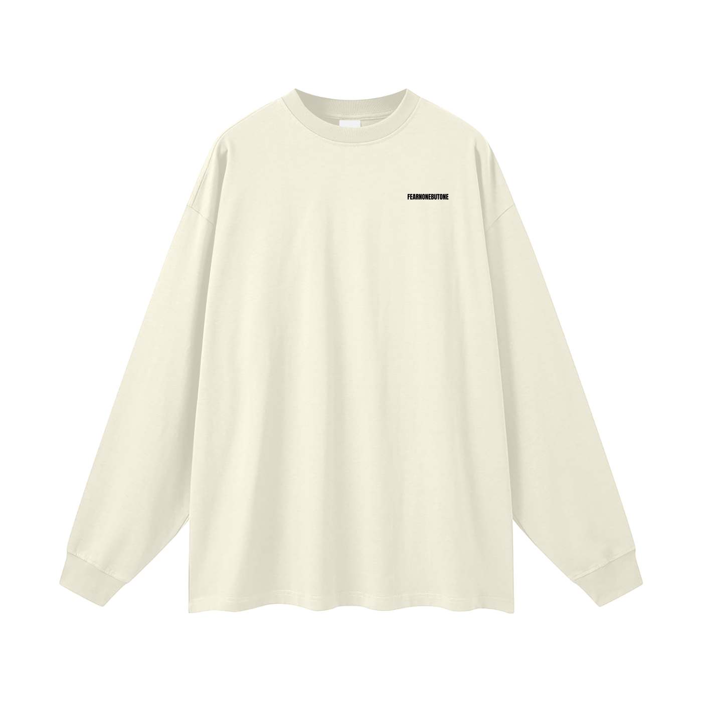 Unisex Oversized Long Sleeve Tee - Light Colours