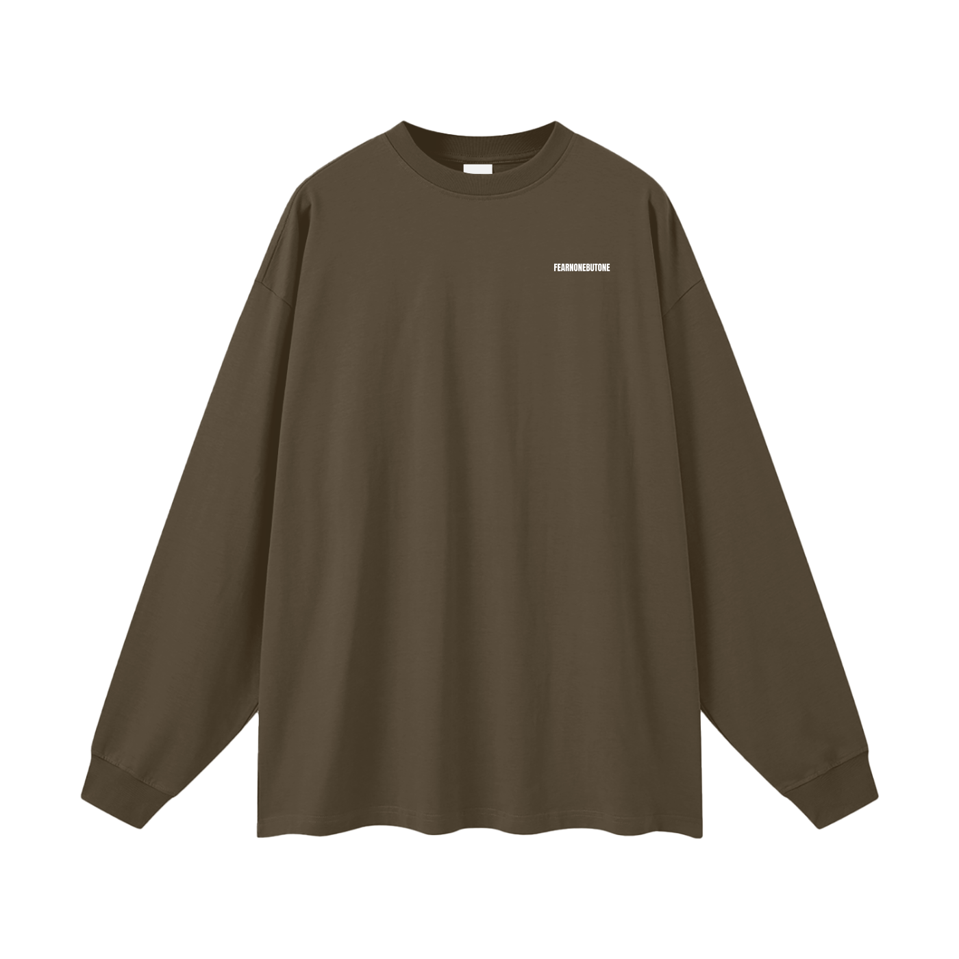 Unisex Oversized Long Sleeve Tee - Dark Colours