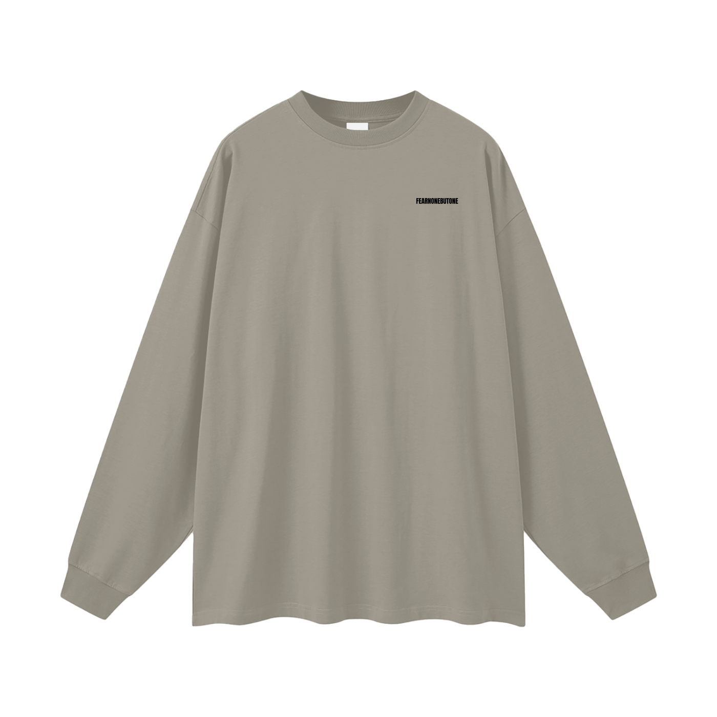 Unisex Oversized Long Sleeve Tee - Light Colours