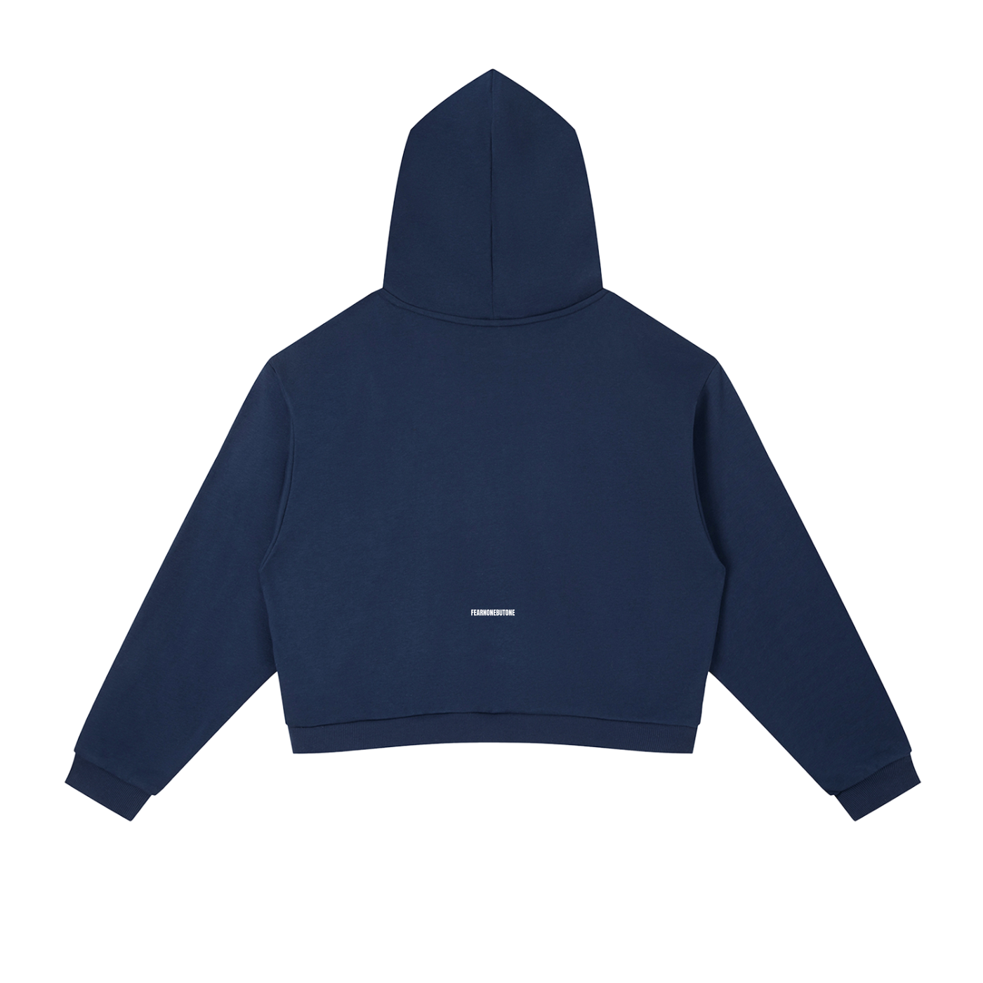 Side Stripe Cropped Hoodie