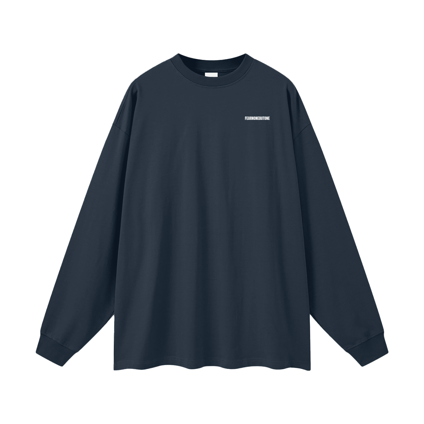 Unisex Oversized Long Sleeve Tee - Dark Colours