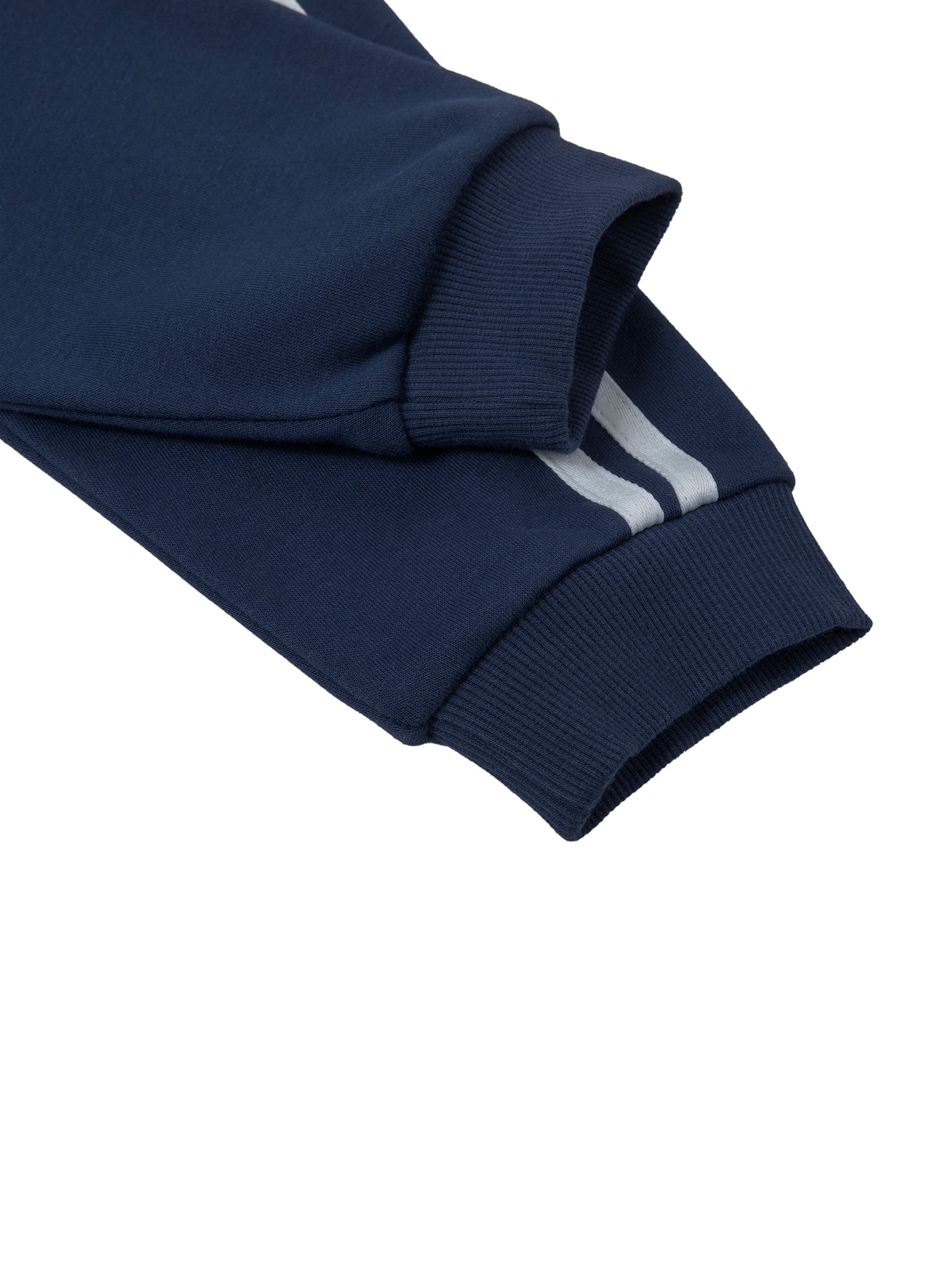 Side Stripe Cropped Hoodie